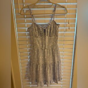 Hollister Light Blue Floral Mini Dress